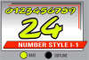 LAYERED NUMBER SET I-1